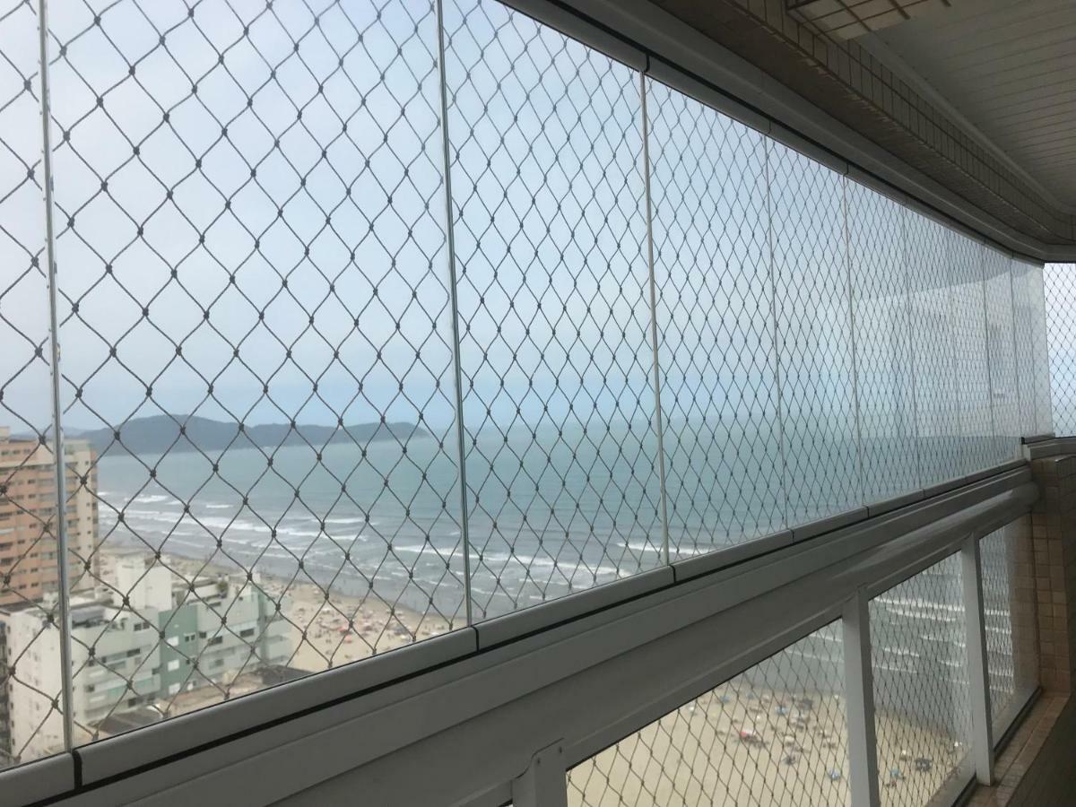 Apto Com Vista Para O Mar, 2 Vagas De Garagem E Churrasqueira Na Varanda Praia Grande  Exteriér fotografie