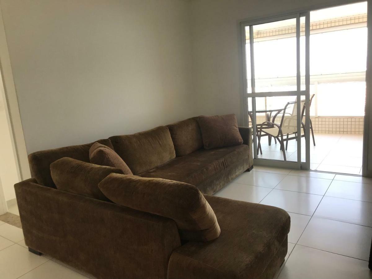 Apto Com Vista Para O Mar, 2 Vagas De Garagem E Churrasqueira Na Varanda Praia Grande  Exteriér fotografie