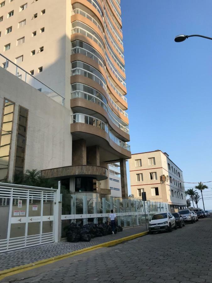 Apto Com Vista Para O Mar, 2 Vagas De Garagem E Churrasqueira Na Varanda Praia Grande  Exteriér fotografie